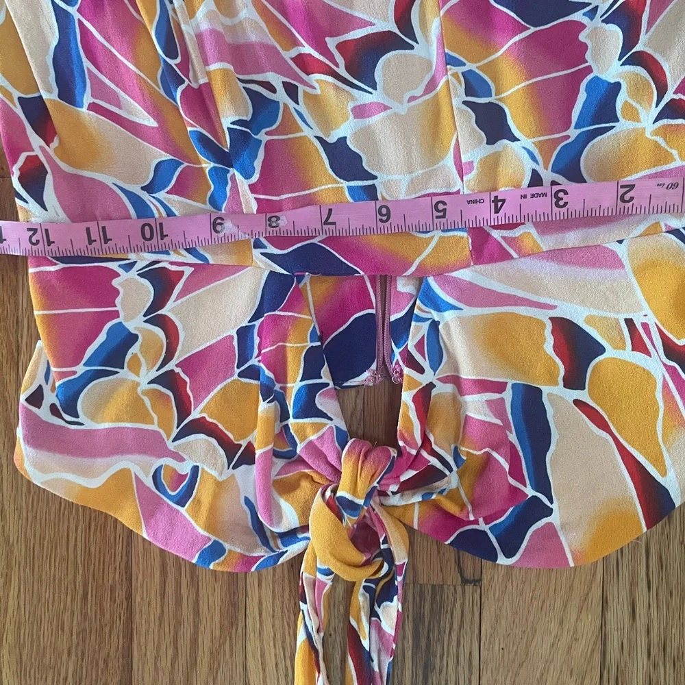 AFRM Emerson Maxi Dress in Summer Butterfly Small - Picture 8 of 13